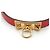 Hermès Bracciale Rivale Mini T2 Marrone Rosa D'oro - vista 10