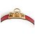 Hermès Bracciale Rivale Mini T2 Marrone Rosa D'oro - vista 11