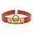 Hermès Bracciale Rivale Mini T2 Marrone Rosa D'oro - vista 2
