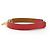 Hermès Bracciale Rivale Mini T2 Marrone Rosa D'oro - vista 4