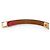 Hermès Bracciale Rivale Mini T2 Marrone Rosa D'oro - vista 7