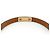 Hermès Bracciale Rivale Mini T2 Marrone Rosa D'oro - vista 8