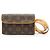 Louis Vuitton Monogram Pochette Florentine Castaño Beige