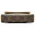 Louis Vuitton Monogram Pochette Florentine Castaño Beige - vista 5