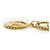 Chanel Cinturón de cadena Vintage CC Double Chain Loop Medallion Chain Belt GP Dorado - vista 7