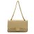 Chanel Borsa a tracolla con catena Double Flap Matelasse 25 in pelle d'agnello Beige - vista 3