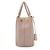 Prada Tote Double Zip Galleria Orchidea Medium em Saffiano 2way Rosa - vista 3