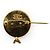 Chanel Spilla pendente Vintage 31 Rue Cambon Paris Matelasse Classic Bag D'oro - vista 11