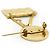 Chanel Spilla pendente Vintage 31 Rue Cambon Paris Matelasse Classic Bag D'oro - vista 13