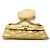 Chanel Spilla pendente Vintage 31 Rue Cambon Paris Matelasse Classic Bag D'oro - vista 5