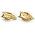 Chanel Vintage CC Cut-out Scalloped Flower Clip-on Earrings GP Golden - view 6