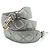 Lady Dior My ABCDior Cannage Supple Metallic Lambskin Medium Silber Grau - Ansicht 22