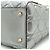 Lady Dior My ABCDior Cannage Supple Metallic Lambskin Medium Argenté Gris - vue 8