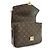 Louis Vuitton Monogram Pochette Metis MM Braun - vista 10