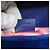 Gucci GG Marmont Mini Chain Shoulder Bag aus Samt Pink Blau - Ansicht 15