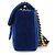 Gucci GG Marmont Mini Chain Shoulder Bag aus Samt Pink Blau - Ansicht 5