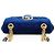 Gucci GG Marmont Mini Chain Shoulder Bag aus Samt Pink Blau - Ansicht 9