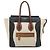 Céline Micro Tricolor Luggage Marrone Nero Beige