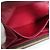 Louis Vuitton Monogram Rosalie Compact Wallet Portemonnaie Braun Rot - Ansicht 10