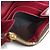 Louis Vuitton Monogram Rosalie Compact Wallet Portemonnaie Braun Rot - Ansicht 13