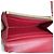 Louis Vuitton Monogram Rosalie Compact Wallet Portemonnaie Braun Rot - Ansicht 8