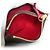 Louis Vuitton Monogram Rosalie Compact Wallet Portemonnaie Braun Rot - Ansicht 9