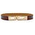Hermès Kelly Double Tour Armband T2 Braun Golden Bordeaux - Ansicht 5