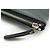 Chanel Clutch CC Studded Deauville O-Case in pelle caviar Nero - vista 9