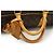 Louis Vuitton Monogram Keepall Bandouliere 60 Castaño - vista 10