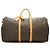 Louis Vuitton Monogram Keepall Bandouliere 60 Castaño - vista 2