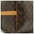 Louis Vuitton Monogram Keepall Bandouliere 60 Castaño - vista 7