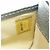 Tarjetero bi-fold de piel Chanel CC Button Plata - vista 6