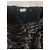 Gonna DKNY in seta nera con stampa vegetale - vista 2