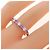 Autre Marque Anello Fascia Tiffany Embrace - vista 5