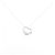 Autre Marque Collar Tiffany Open Heart