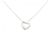 Autre Marque Collar Tiffany Open Heart