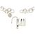 Autre Marque Bracciale con charm Lock Tiffany & Co. Collezione 1837 - vista 4