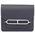 Hermès Hermes Luli Slim Bi-Fold Geldbörse Blau