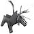 Hermès Hermes Rodeo Pegasus Handbag Charm Preto - vista 2