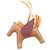 Hermès Hermes Rodeo Pegasus Accessory Bag Charm PM Rot Golden - Ansicht 2