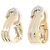 Cartier 2C Diamant Ohrringe in Dreifarbigem Gold - Ansicht 2