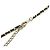 Collier Chanel ABG222 Noir Rose Blanc Doré - vue 4