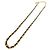 Collar Chanel ABH129 Negro Dorado - vista 2