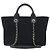 Borsa Chanel Deauville Line AS3257 Nero - vista 2