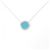 Autre Marque Tiffany T Circle Necklace
