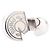 Ring Hermès Anello a fascia Hermes Carousel Argento Bianco
