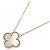 Collana Van Cleef & Arpels Vintage Alhambra Marrone D'oro