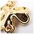 Van Cleef & Arpels Frivole Diamanten 5P Armband Golden - Ansicht 4