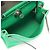 Hermès Herbag Zip PM Bolso de mano 2-Way Castaño Verde - vista 3