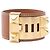 Hermès Bracelet Charmes Hermes Collier de Chien Marron Doré - vue 2